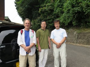 Myself, Tatsuya and Fuchino san